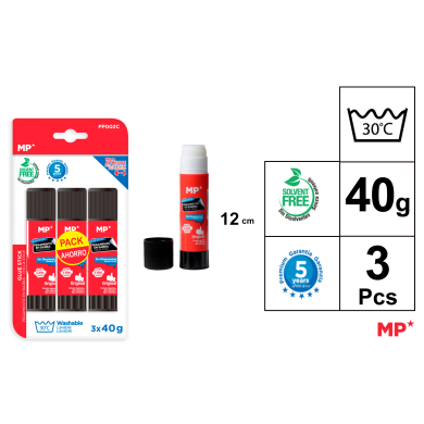 PEGAMENTO DE BARRA CON BLISTER 3UX40G - E22