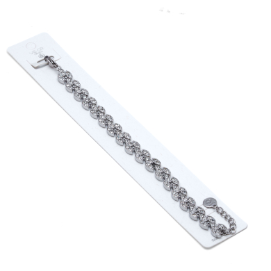 PULSERA ZO12857B Plateado Acero Inoxidable 2B21