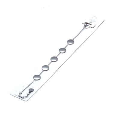 PULSERA Acero Plateado ZO10306B250 -2B24