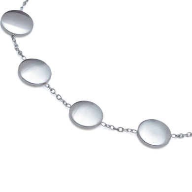 PULSERA Acero Plateado ZO10306B250 -2B24