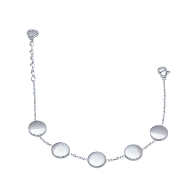 PULSERA Acero Plateado ZO10306B250 -2B24