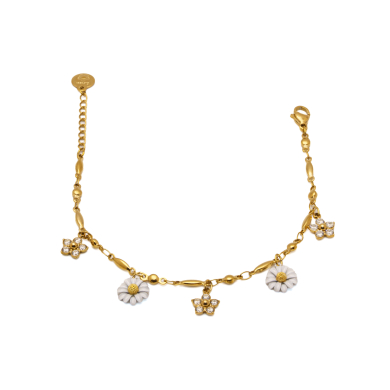 PULSERA ZO12784B Dorado Acero Inoxidable -2B44