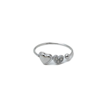 ANILLO Y01371 PLATEADO Acero Inoxidable A31