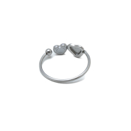 ANILLO Y01371 PLATEADO Acero Inoxidable A31