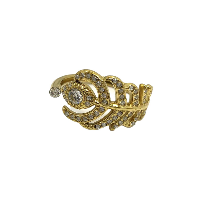ANILLO ZO15901R PLATEADO ACERO INOXIDABLE
