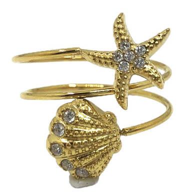 ANILLO ZO15924R PLATEADO ACERO INOXIDABLE