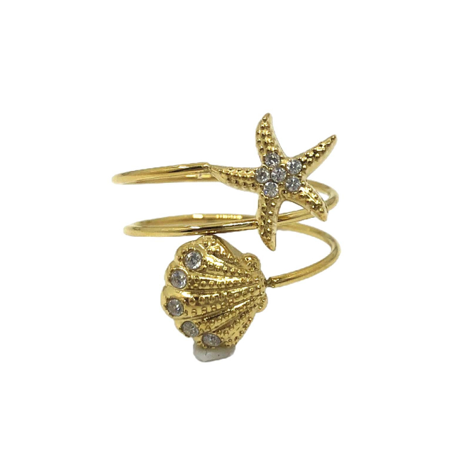 ANILLO ZO15924R PLATEADO ACERO INOXIDABLE