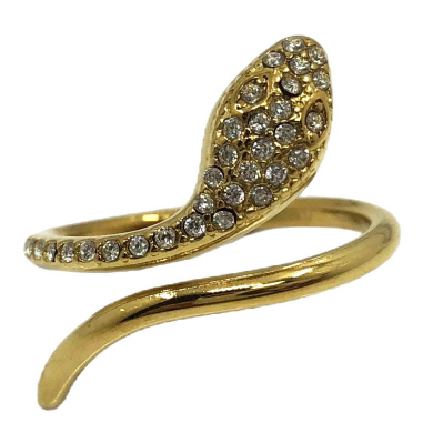 ANILLO ZO15921R PLATEADO ACERO INOXIDABLE
