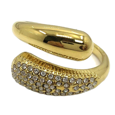 ANILLO ZO15438R PLATEADO ACERO INOXIDABLE