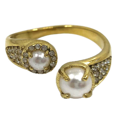 ANILLO ZO15402R PLATEADO ACERO INOXIDABLE