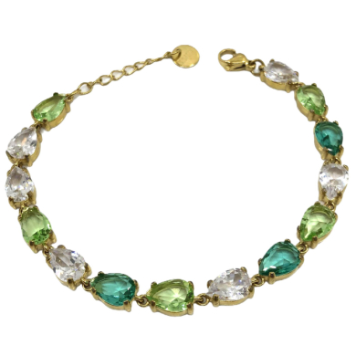 PULSERA ZO15423B DORADO ACERO INOXIDABLE
