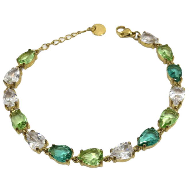 PULSERA ZO15423B DORADO ACERO INOXIDABLE