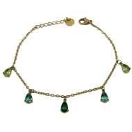 PULSERA ZO15463B DORADO AZUL ACERO INOXIDABLE 2B31