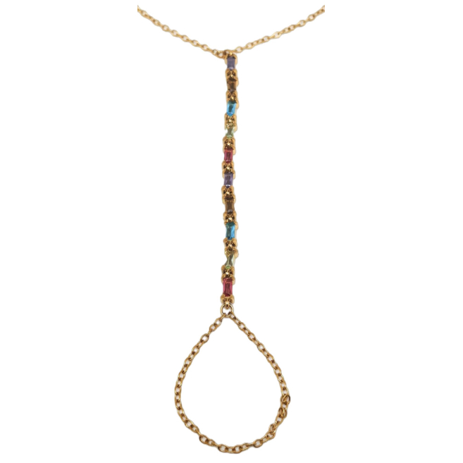 PULSERA ZO15868B DORADO ACERO INOXIDABLE
