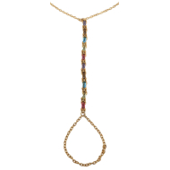 PULSERA ZO15868B DORADO ACERO INOXIDABLE