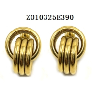 ARETES ZO10325E DORADO ACERO INOXIDABLE