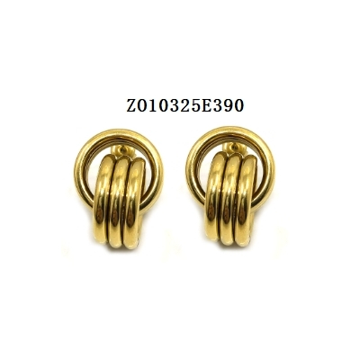 ARETES ZO10325E PLATEADO ACERO INOXIDABLE