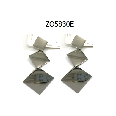 ARETES ZO5830E BICOLOR ACERO INOXIDABLE