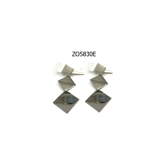 ARETES ZO5830E BICOLOR ACERO INOXIDABLE