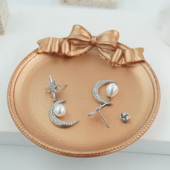 ARETES ZO11541E PLATEADO ACERO INOXIDABLE