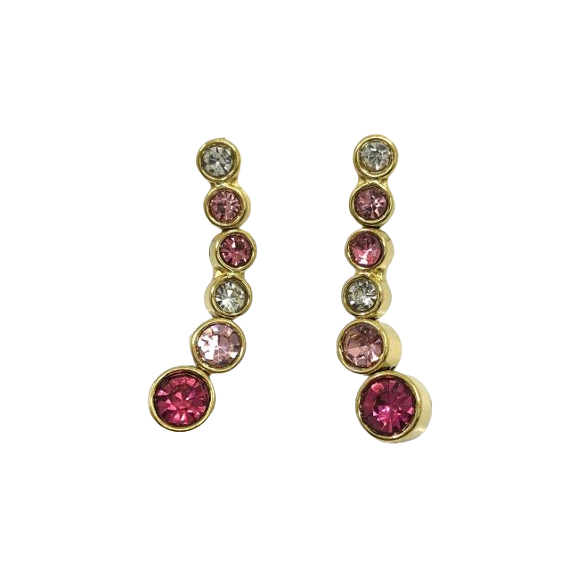 ARETES ZO15783E PLATEADO AZUL ACERO INOXIDABLE
