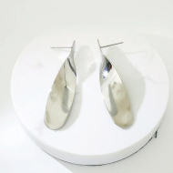 ARETES ZO9789E PLATEADO ACERO INOXIDABLE