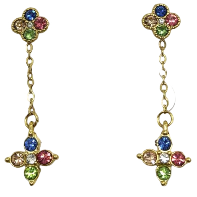 ARETES ZO15102E PLATEADO BLANCO ACERO INOXIDABLE