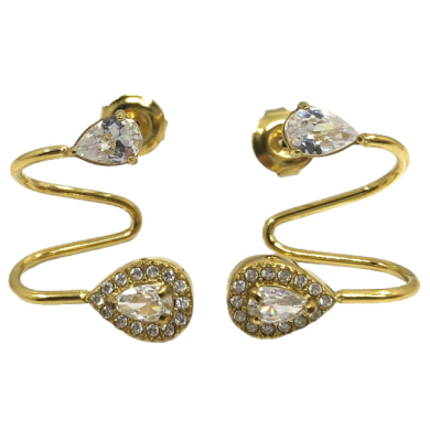 ARETES ZO15908E DORADO ACERO INOXIDABLE