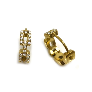 ARETES ZO11490E PLATEADO ACERO INOXIDABLE
