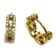 ARETES ZO11490E PLATEADO ACERO INOXIDABLE