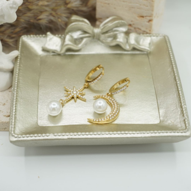 ARETES ZO11540E DORADO ACERO INOXIDABLE