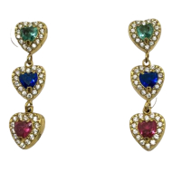 ARETES ZO15698E PLATEADO ACERO INOXIDABLE