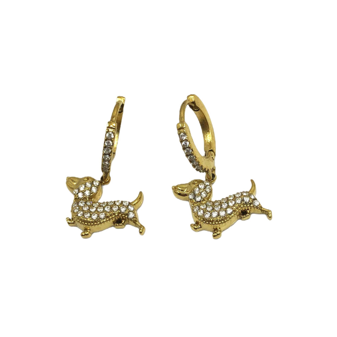 ARETES ZO15871E PLATEADO ACERO INOXIDABLE
