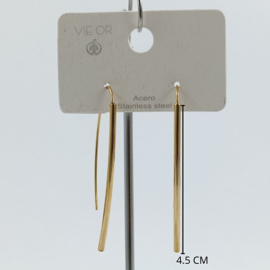 ARETES ZO11546E DORADO ACERO INOXIDABLE