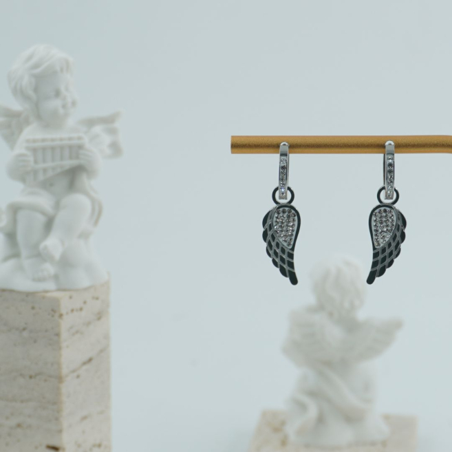 ARETES ZO11607E PLATEADO ACERO INOXIDABLE