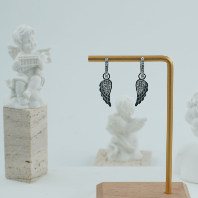 ARETES ZO11607E PLATEADO ACERO INOXIDABLE