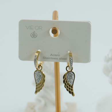 ARETES ZO11607E DORADO ACERO INOXIDABLE