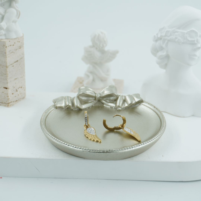 ARETES ZO11607E DORADO ACERO INOXIDABLE