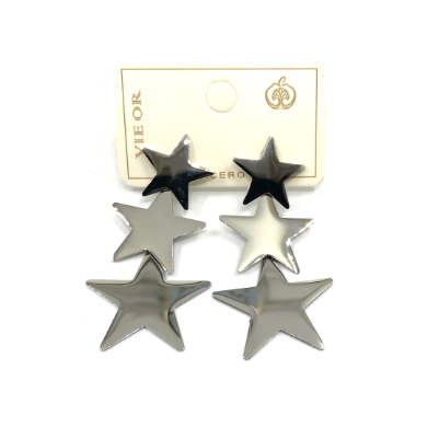 ARETES ZO5829E BICOLOR ACERO INOXIDABLE