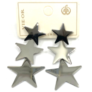 ARETES ZO5829E BICOLOR ACERO INOXIDABLE