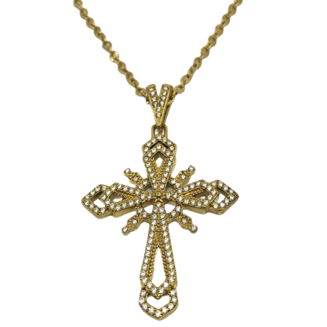 COLLAR ZO15893N PLATEADO ACERO INOXIDABLE 2D32