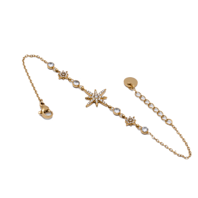 PULSERA ZO13234B Dorado Acero Inoxidable 2B13