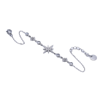 PULSERA ZO13234B Plateado Acero Inoxidable 2B13