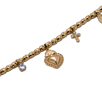 PULSERA ZO12828B Dorado Acero Inoxidable -2C44
