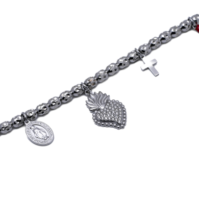 PULSERA ZO12830B Plateado Acero Inoxidable -2C43