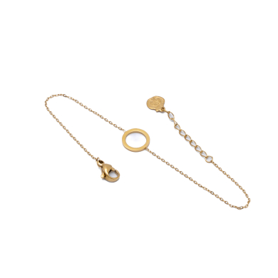 PULSERA ZO13308B Dorado Acero Inoxidable -2B43