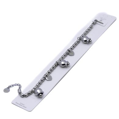 PULSERA ZO12821B Plateado Acero Inoxidable -2C41