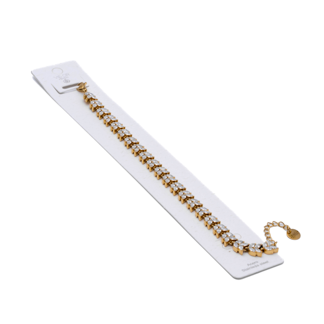 PULSERA ZO15941B DORADO ACERO INOXIDABLE