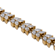 PULSERA ZO15941B DORADO ACERO INOXIDABLE