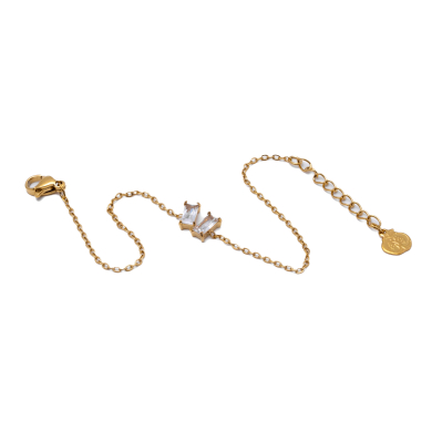 PULSERA ZO13312B DORADO ACERO INOXIDABLE